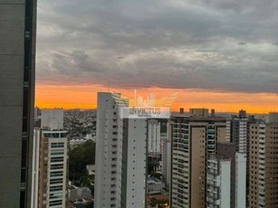 Cobertura à venda, 1 quarto, 1 suíte, 2 vagas, jardim - santo andré/sp