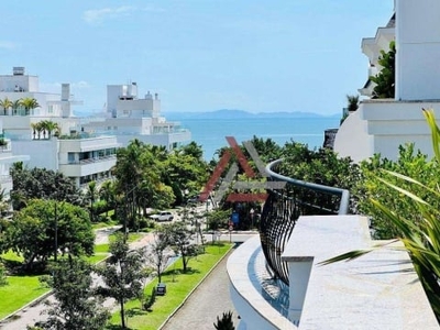 Cobertura com 3 dormitórios à venda, 389 m² por r$ 12.000.000,00 - jurerê - florianópolis/sc