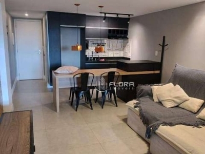 Flat com 1 dormitório para alugar, 37 m² por r$ 3.502,00/mês - itacoatiara - niterói/rj