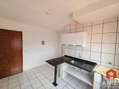 Kitnet com 1 dormitório para alugar, 30 m² por r$ 930,00/mês - setor leste universitário - goiânia/go