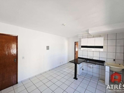 Kitnet com 1 dormitório para alugar, 40 m² por r$ 930,00/mês - setor leste universitário - goiânia/go