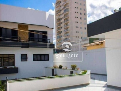 Sobrado com 4 suites à venda - perto aramaçan - santo andré/sp