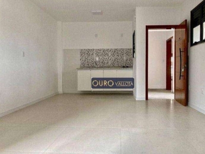 Studio com 1 dormitório para alugar, 34 m² por r$ 2.000,00/mês - parque da mooca - são paulo/sp