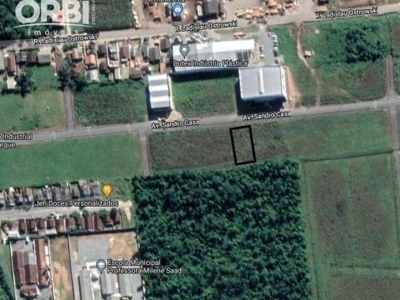 Terreno à venda, 1000 m² por r$ 285.000,00 - palmital - garuva/sc