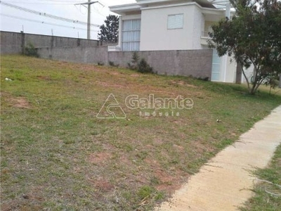 Terreno em condomínio fechado à venda na avenida antônio carlos couto de barros, s/n, vila sônia (sousas), campinas por r$ 950.000