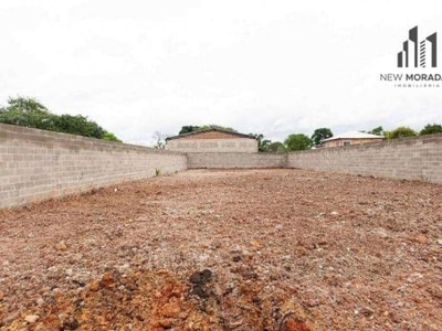 Terreno próximo ao neoville, 601 m² por- capão raso