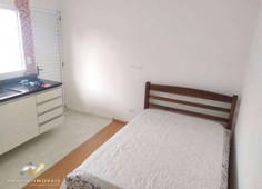 Kitnet com 1 dormitório para alugar, 25 m² por r$ 800,00/mês - vila luzita - santo andré/sp