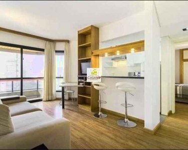 Apartamento à venda, Itaim Bibi, 47m², 1 dormitório, 1 vaga!