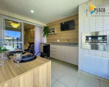 Apartamento com 3 dormitórios à venda, 100 m² por R$ 990.000,00 - Boqueirão - Praia Grande