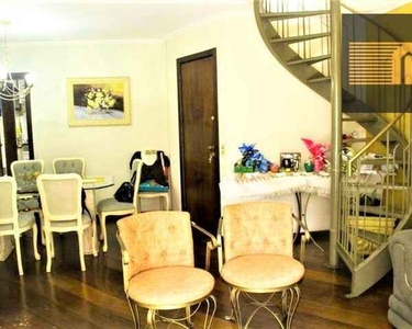 Apartamento de cobertura com 3 dormitórios à venda, 199 m² privativos - Bigorrilho - Curit