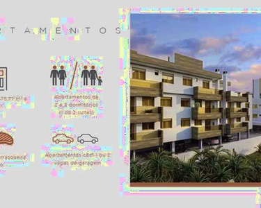 Apartamento para venda possui 79 metros quadrados com 2 quartos em Canasvieiras - Florianó