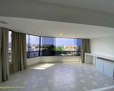 Com sala espaçosa esse apartamento vista mar com 3 ambientes e varanda incorporada a venda