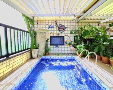 Comprar Cobertura com piscina 3 dormitórios no Campo Grande!
