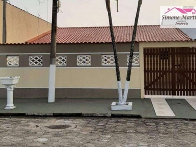 Sobrado com 4 dormitórios à venda, 160 m² por R$ 410.000,00 - Balneário Marrocos - Itanhaém/SP