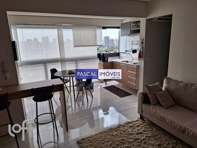 Apartamento à venda em Campo Belo com 36 m², 1 quarto, 1 suíte, 1 vaga