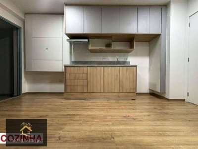 Apartamento com 1 dormitório para alugar, 31 m² por r$ 4.416,00/mês - moema - são paulo/sp