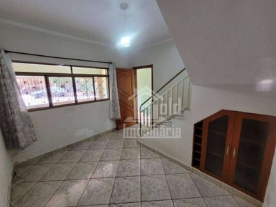 Casa sobrado com 4 dormitórios, 132 m² - venda por r$ 320.000 ou aluguel por r$ 1.895/mês - alto do ipiranga - ribeirão preto/sp
