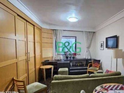 Flat com 1 dormitório para alugar, 38 m² por r$ 3.990,00/mês - vila mariana - são paulo/sp