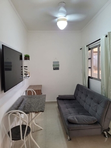 Apartamento em Vila Guilhermina, Praia Grande/SP de 44m² 1 quartos à venda por R$ 194.000,00
