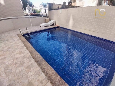 Apartamento em Campo da Aviação, Praia Grande/SP de 42m² 1 quartos à venda por R$ 224.000,00