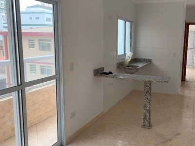 Apartamento em Canto do Forte, Praia Grande/SP de 40m² 1 quartos à venda por R$ 276.000,00