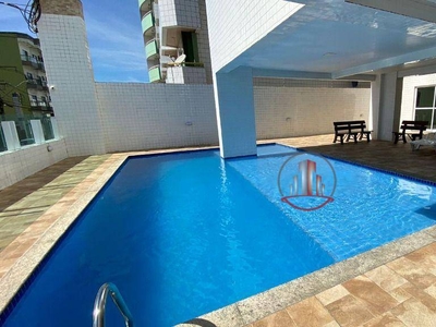 Apartamento em Cidade Ocian, Praia Grande/SP de 60m² 2 quartos à venda por R$ 314.000,00