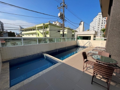 Apartamento em Vila Guilhermina, Praia Grande/SP de 117m² 3 quartos à venda por R$ 619.000,00
