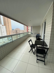 Apartamento em Vila Guilhermina, Praia Grande/SP de 156m² 4 quartos à venda por R$ 989.000,00