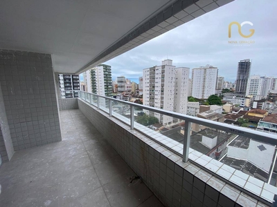 Apartamento em Vila Guilhermina, Praia Grande/SP de 68m² 2 quartos à venda por R$ 391.000,00