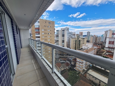 Apartamento em Vila Guilhermina, Praia Grande/SP de 70m² 2 quartos à venda por R$ 449.000,00