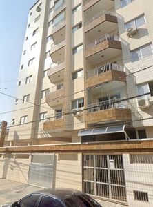 Apartamento em Vila Guilhermina, Praia Grande/SP de 76m² 1 quartos à venda por R$ 229.000,00