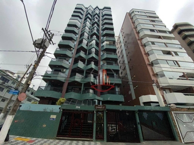 Apartamento em Vila Guilhermina, Praia Grande/SP de 80m² 2 quartos à venda por R$ 369.000,00