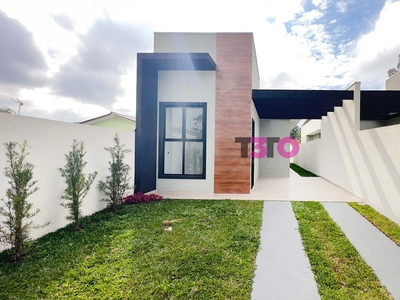 Casa em Costeira, São José dos Pinhais/PR de 90m² 3 quartos à venda por R$ 498.000,00