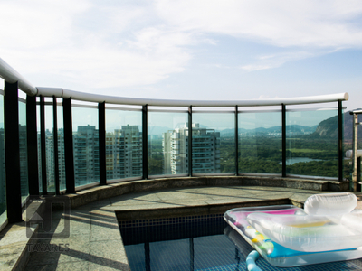 Penthouse em Barra da Tijuca, Rio de Janeiro/RJ de 264m² 3 quartos à venda por R$ 3.169.000,00