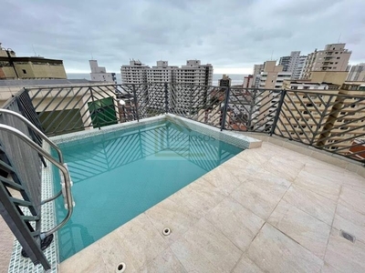 Penthouse em Vila Tupi, Praia Grande/SP de 232m² 3 quartos à venda por R$ 698.000,00