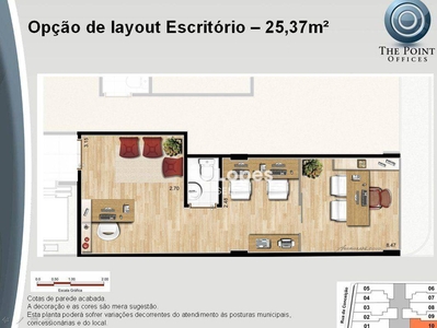 Sala em Centro, Niterói/RJ de 30m² à venda por R$ 269.000,00