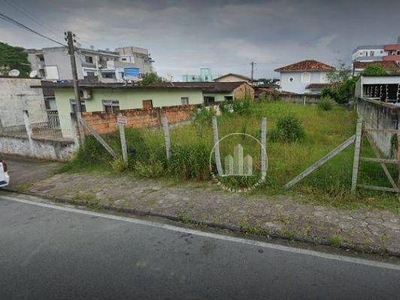 Terreno em Praia Comprida, São José/SC de 0m² à venda por R$ 398.000,00