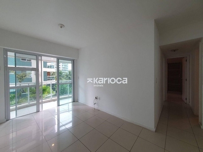 Apartamento com 2 dormitórios para alugar, 68 m² por R$ 4.300,20/mês - Barra da Tijuca - R