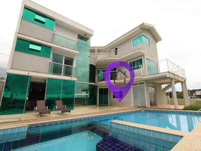 Casa com 5 dormitórios para alugar, 800 m² por R$ 9.700,00/mês - Gran Royalle - Pouso Aleg