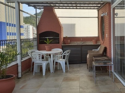 Cobertura linear mobiliada 230 metros quadrados com 4 quartos em Botafogo - Rio de Janeiro