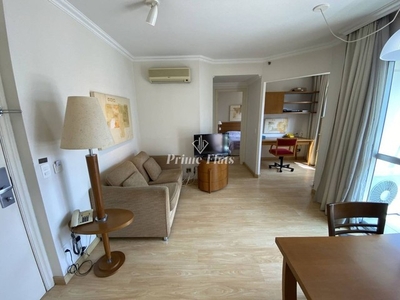 Flat para locação no Bela Cintra Stay by Atlântica Residences com 2 dormitórios e 1 vaga