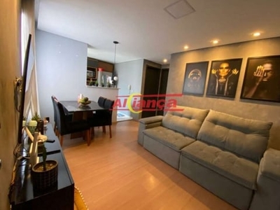 Apartamento com 2 dorm , 1 vaga - jd ansalca - guarulhos - sp