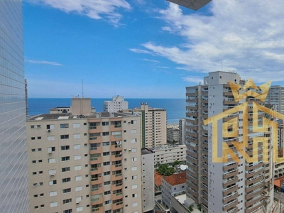 Apartamento em Campo da Aviação, Praia Grande/SP de 52m² 1 quartos à venda por R$ 369.000,00