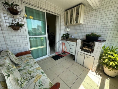 Apartamento em Vila Guilhermina, Praia Grande/SP de 87m² 2 quartos à venda por R$ 529.000,00