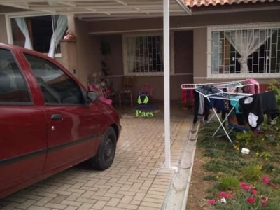 Casa em condomínio fechado com 2 quartos à venda no loteamento itaboa, campo largo por r$ 230.000