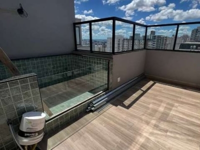 => cobertura com piscina - área gourmet - 90 m² - campestre - santo andré/sp