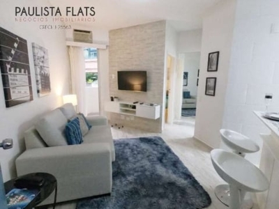 Flat com 1 quarto para alugar na alameda campinas, 675, jardim paulista, são paulo, 30 m2 por r$ 2.549