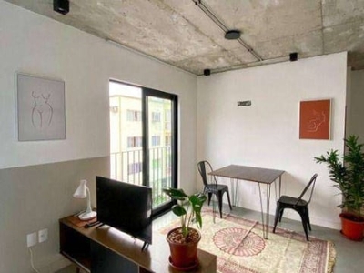 Loft com 1 dormitório para alugar, 26 m² por r$ 2.850/mês - centro - balneário camboriú/sc