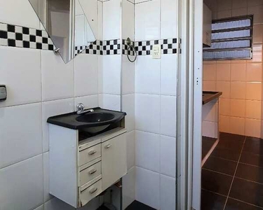 APARTAMENTO À VENDA, 35M², 01 DORMITÓRIO, SACADA, ANDAR ALTO, 100 METROS DA PRAIA, NO EMBA