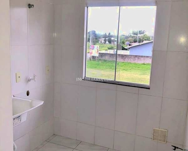 Apartamento com 02 dormitórios no bairro Forquilhas!